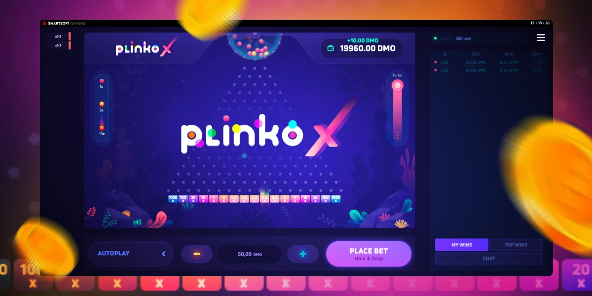 Plinko X en el casino en línea