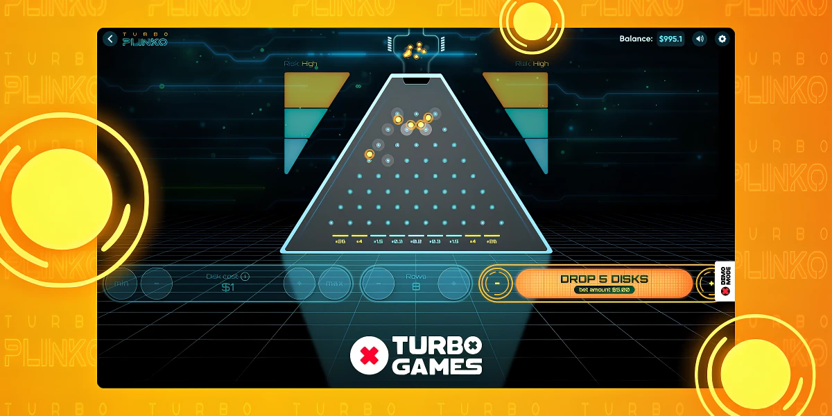 Juego de demostración Plinko Turbo Games